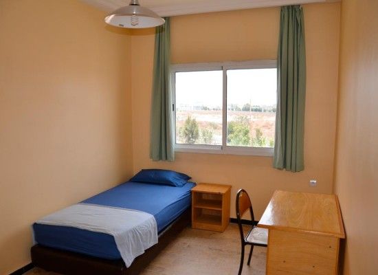 A student room at École Polytechnique d’Agadir