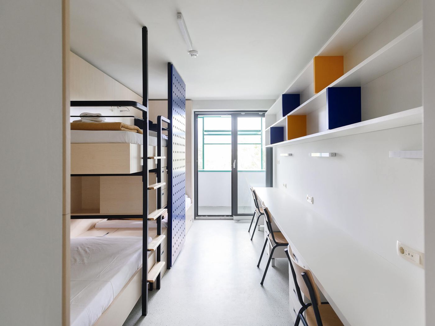 A student room at University of Split — Bruno Bušić Student Residence