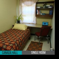 A student room at University of the West Indies, St. Augustine — Canada Hall