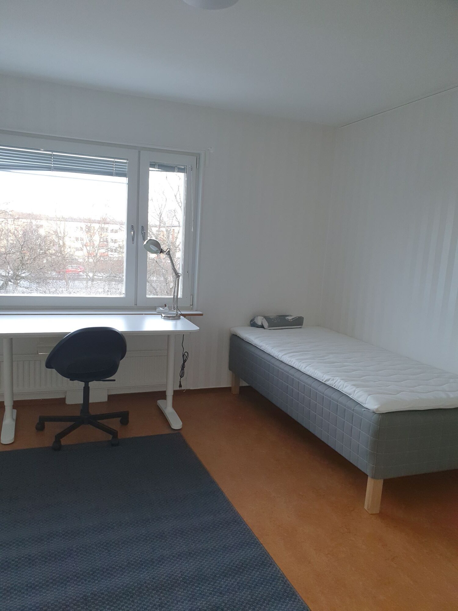 A student room at Uppsala University — Kantorsgatan