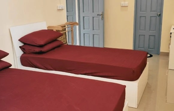 A student room at Villa College
