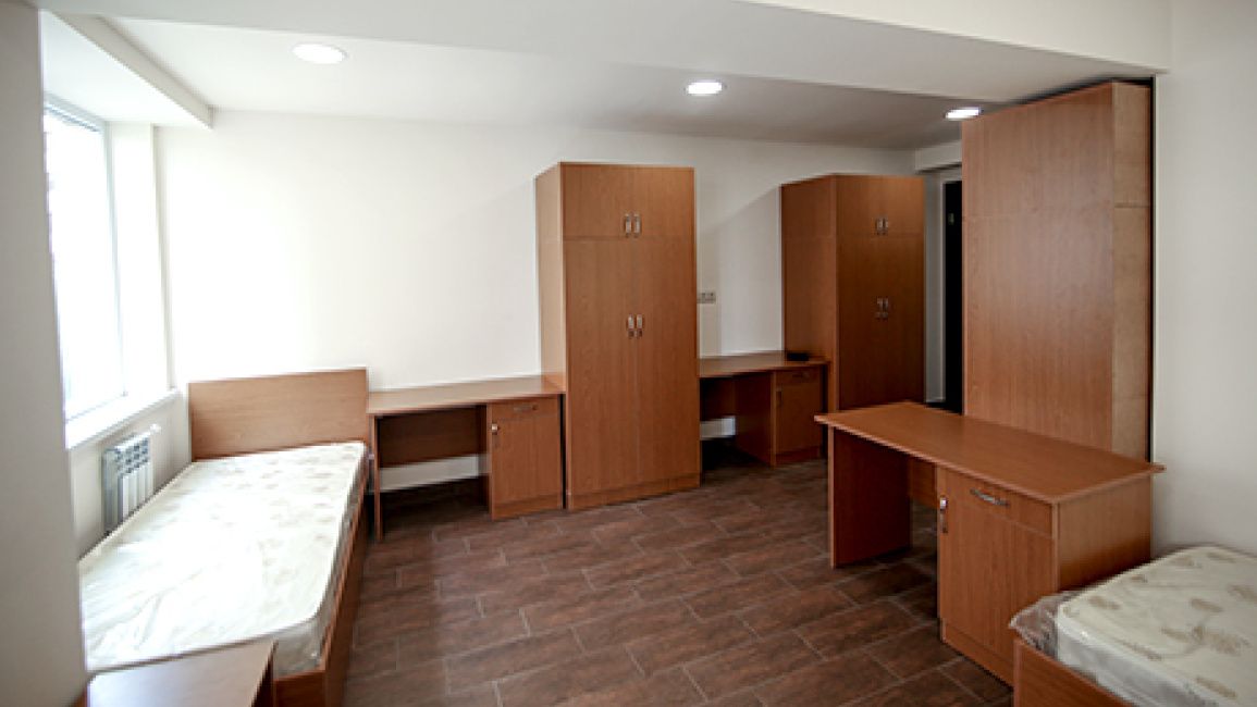 A student room at Yerevan State University